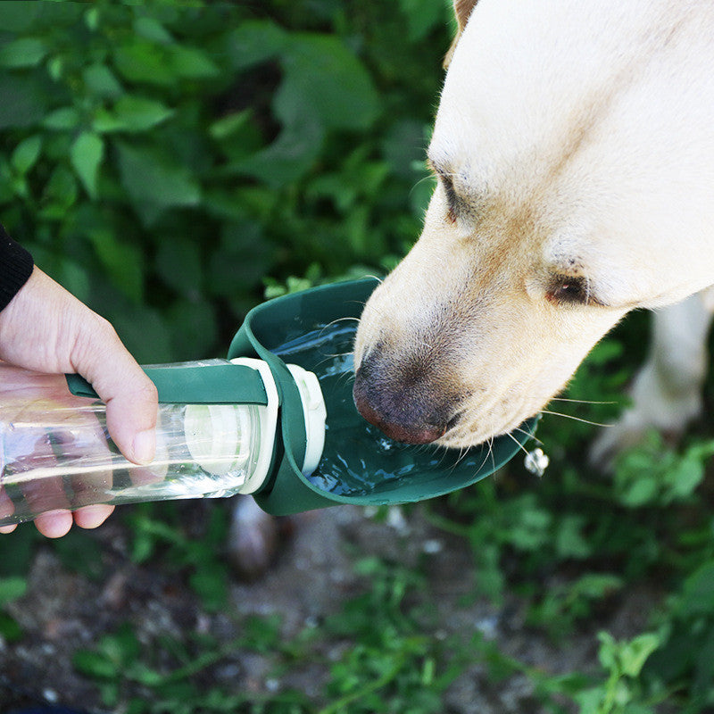 2-in-1 Portable Pet Water & Food Bottle for Travel - Bark Buddies Club